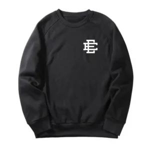 Eric White Logo Sweatshirt