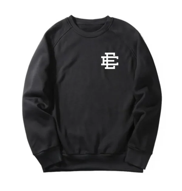 Eric White Logo Sweatshirt