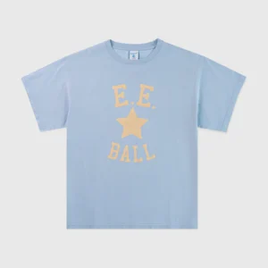 EE Ball Tee shirt Blue front