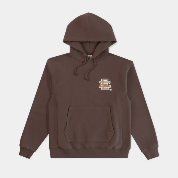 EE Basic Hoodie Brown