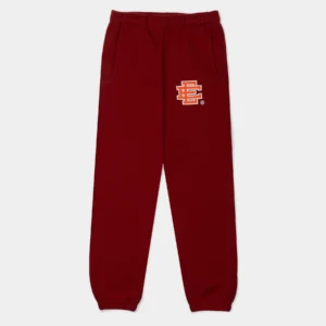 EE Basic Sweatpant Cuffed Red