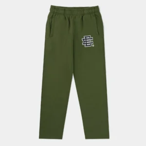 EE Basic Sweatpant Open Green