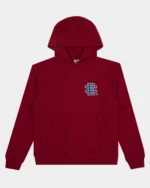 EE Phillies Hoodie Maroon Front