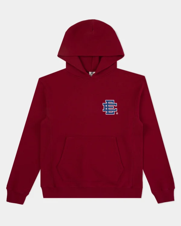 EE Phillies Hoodie Maroon Front