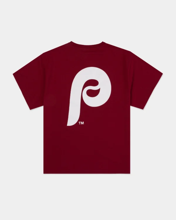 EE Phillies TShirt Maroon back