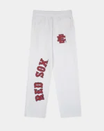 Eric Emanuel MLB Boston Sweatpant Red Sox White Front