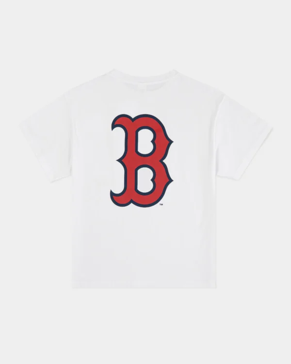 Eric Emanuel MLB Boston T Shirt White Back