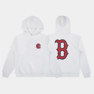 Eric Emanuel MLB Boston Red Sox Hoodie White