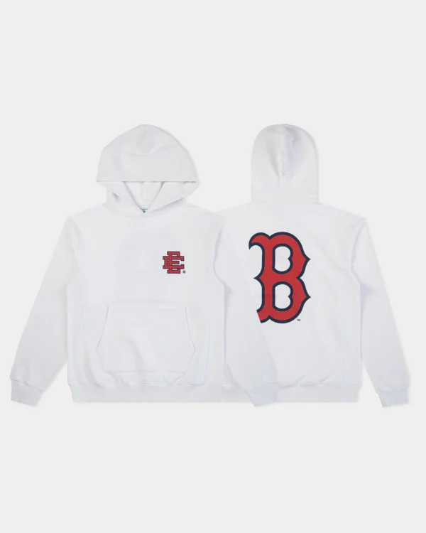 Eric Emanuel MLB Boston Red Sox Hoodie White