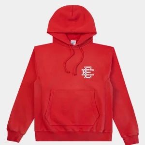 EE® Basic Hoodie Front Red