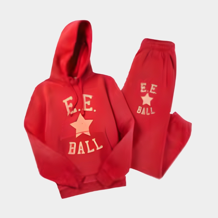 Eric Emanuel Ball Red Basic Tracksuit Eric Emanuel Ball Red Basic Tracksuit
