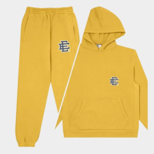 Eric Emanuel Basic Logo Mustard Tracksuit