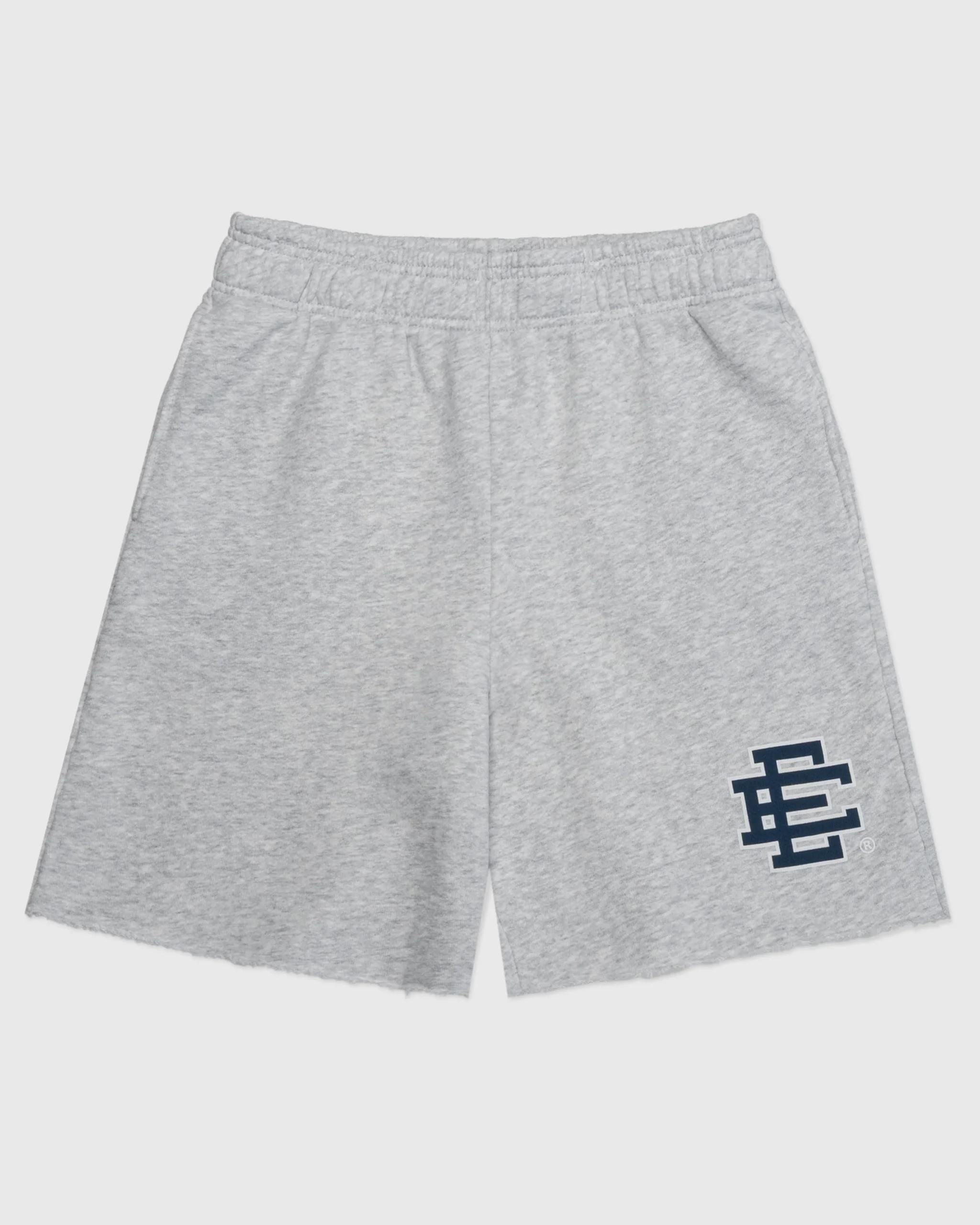 EE Sweat Shorts-Heather gray Front EE Sweat Shorts-Heather gray Front