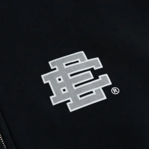 EE Basic Zip Up Hoodie Black