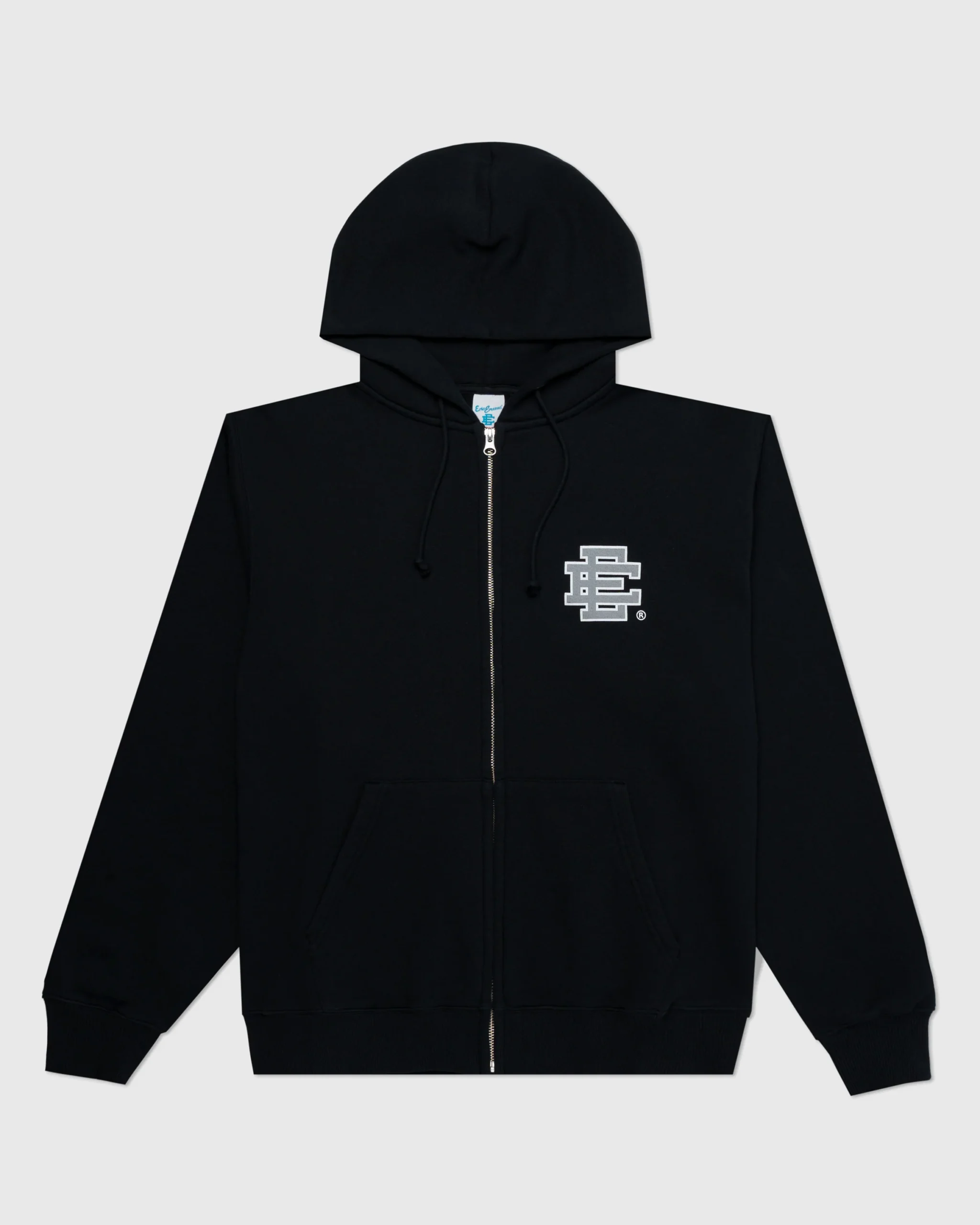 EE Basic Zip Up Hoodie Black EE Basic Zip Up Hoodie Black