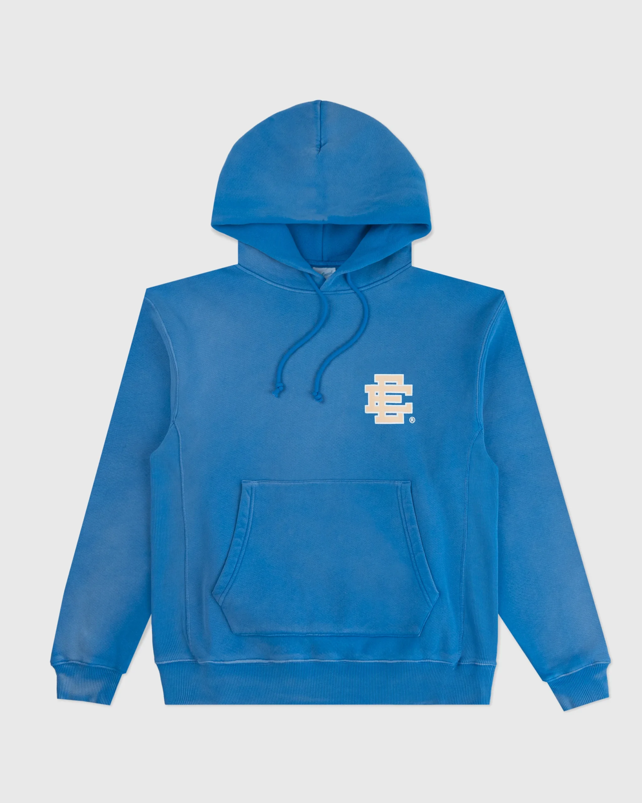 Eric Emanuel Basic Blue Hoodie Front Eric Emanuel Basic Blue Hoodie Front