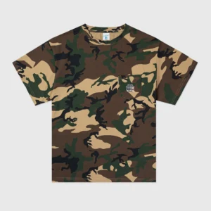 EE® Pocket T-Shirt Woodland Camo Front